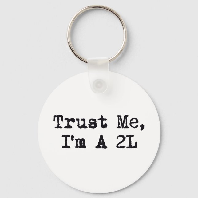 Chaveiro Confie em mim, sou um 2L (Frente)