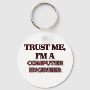 Chaveiro Confie em mim, sou um ENGENHEIRO de COMPUTADOR