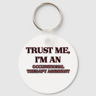 Chaveiro Confie que eu mim é um assistente da terapia