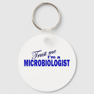 Chaveiro Confie que eu mim é um microbiologista