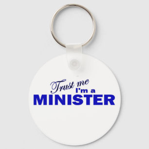 Chaveiro Confie que eu mim é um ministro