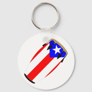Chaveiro Conga Flag Porto Rico