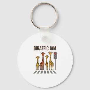 Chaveiro Congestionamento Giraffico Cruzamento de Girafa Di