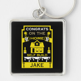 Chaveiro Congratulação de autocriação doméstica