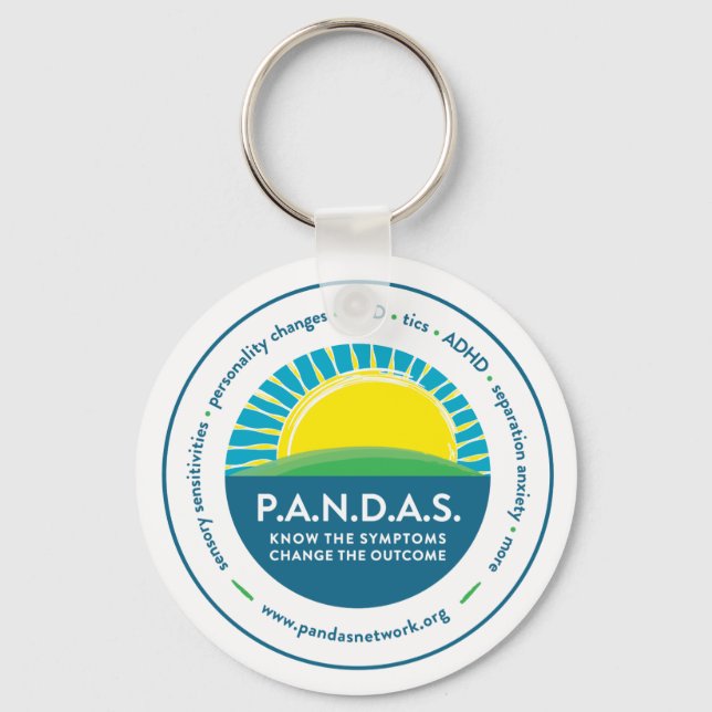 Chaveiro Conheça os sintomas, altere a cadeia-chave do resu (Frente)