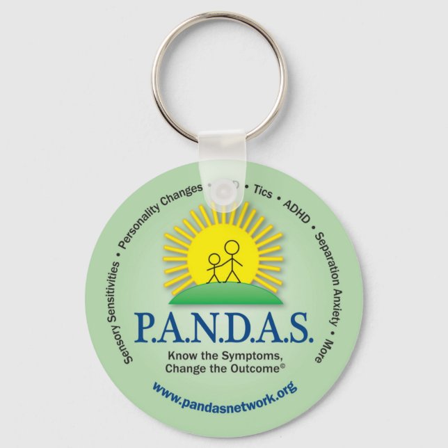 Chaveiro Conheça os Sintomas, altere a cadeia de teclas de  (Frente)