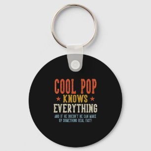 Chaveiro Conhece tudo sobre o dia dos pais pop legal retrô