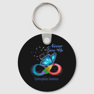 Chaveiro Conhecimento da Hidrocefalia da Borboleta