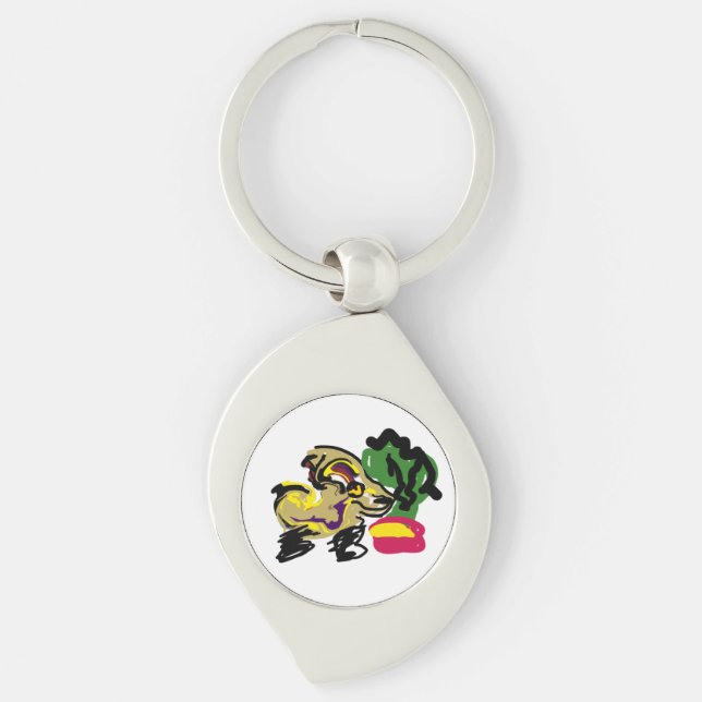 Chaveiro conjunto Chihuahua (Frente)