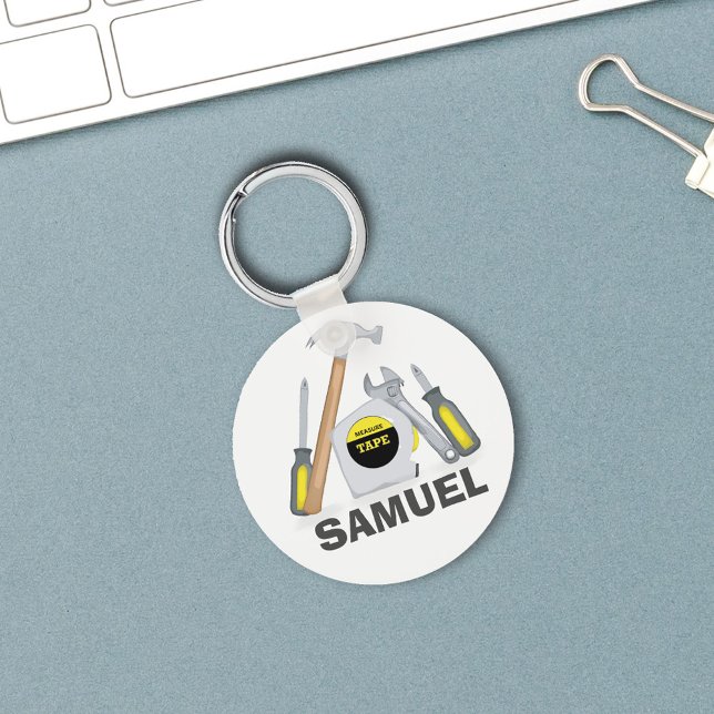 Chaveiro Conjunto de Ferramentas Brógicas Modernas e Simple (Tools custom keychain)