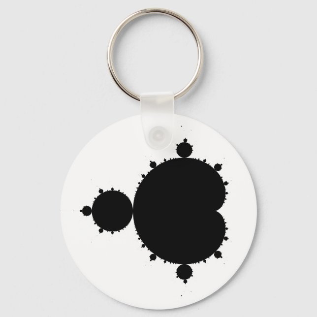 Chaveiro Conjunto de Mandelbrot 01 - Fractal (Frente)