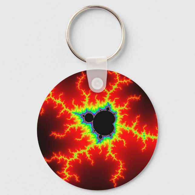 Chaveiro Conjunto de mandelbrots de Apfelmännchen (Frente)