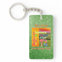 Conjunto de Verão Fundo Verde