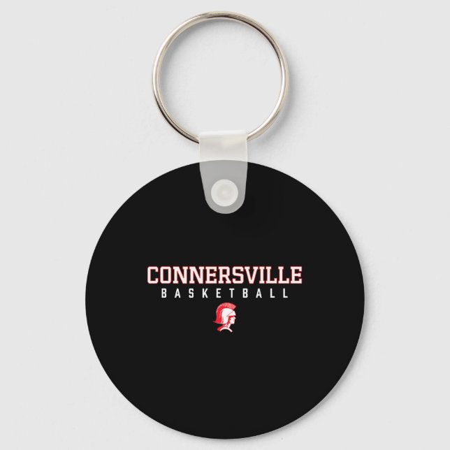 Chaveiro Connersville Spartans Logo Sketll Hs  (Frente)