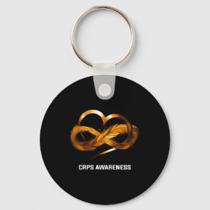 Chaveiro Consciência CRPS Infinity Heart