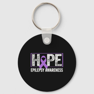 Chaveiro Consciência da epilepsia - Esperança de consciênci