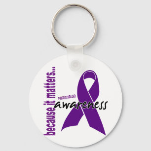 Chaveiro Consciência da fibromialgia
