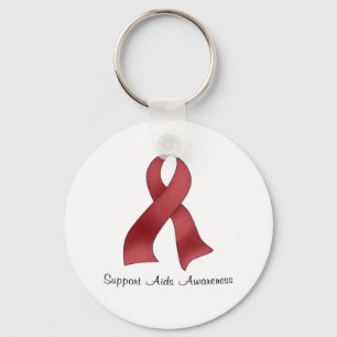 Chaveiro Consciência do AIDS do apoio
