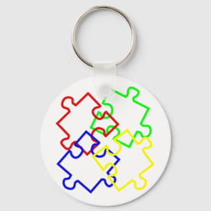 Chaveiro Consciência do Autismo