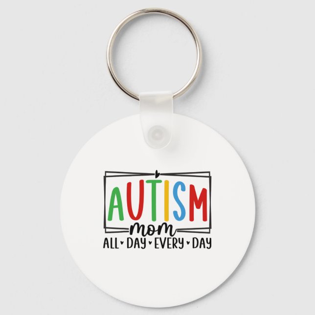 Chaveiro Consciência do Autismo 3 (Frente)