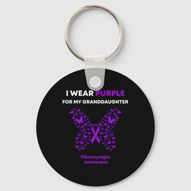 Chaveiro Consciência, Visto Roxo Para Minha Neta (Frente)