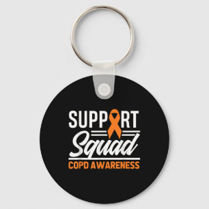 Chaveiro Consciencialização de Copd Warrior Support Squad
