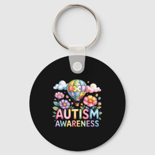 Chaveiro Consciencialização do autismo autista