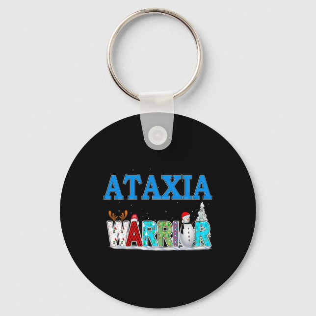 Chaveiro Conscientização da Ataxia 6  (Frente)