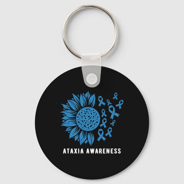 Chaveiro Conscientização da Ataxia 7  (Frente)