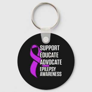 Chaveiro Conscientização da Epilepsia Eduque Guerreiro Epil