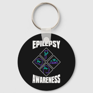 Chaveiro Conscientização da Epilepsia Especialize Guerreiro