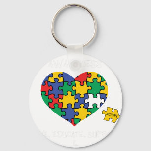 Chaveiro conscientização do autismo