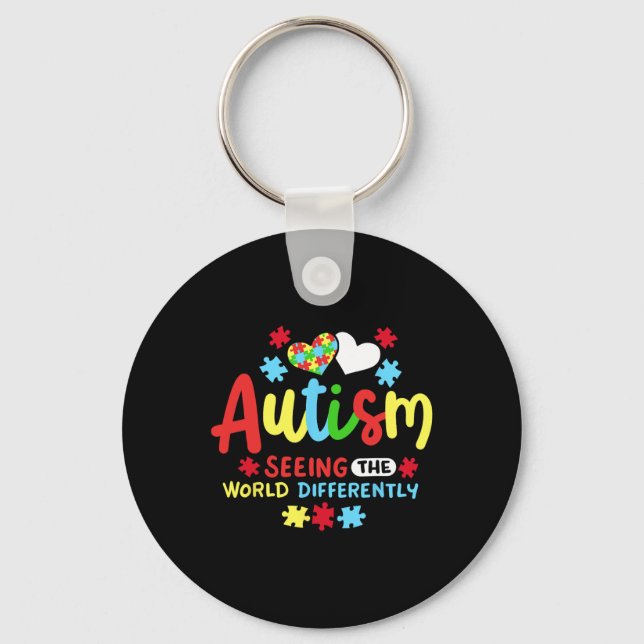 Chaveiro Conscientização do Autismo  (Frente)