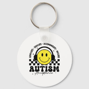 Chaveiro Conscientização do Autismo Aceitação Educação Espe