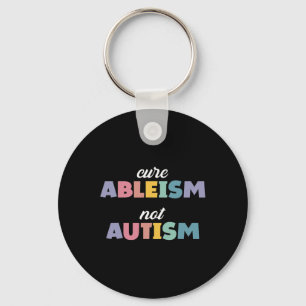 Chaveiro Conscientização do Autismo Apoio ao Autismo Cura A