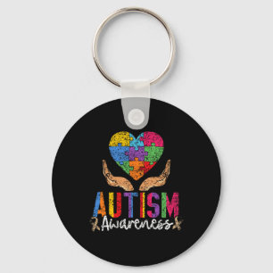 Chaveiro Conscientização do Autismo Autista Autistas Apoio