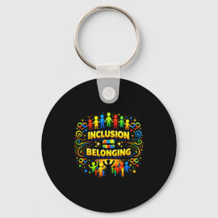 Chaveiro Conscientização do autismo inclusão neurodivergent