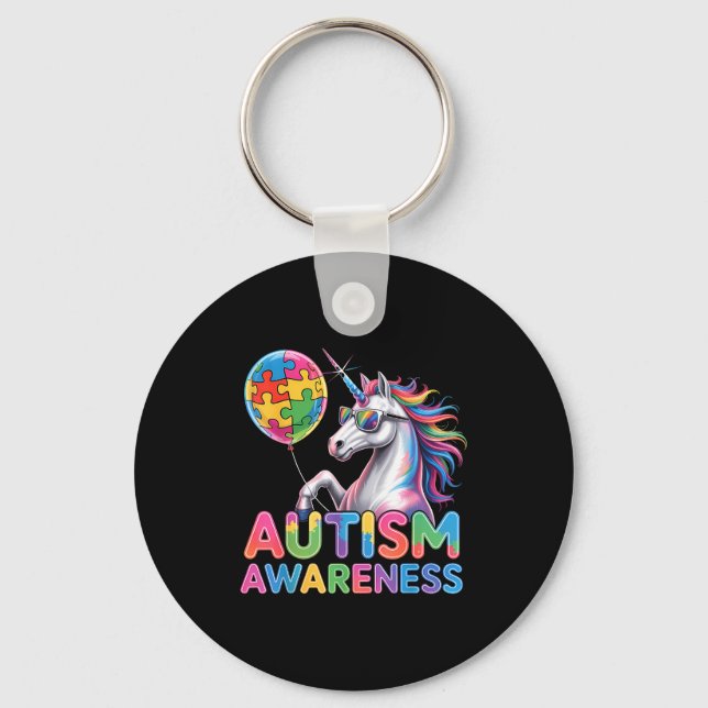 Chaveiro Conscientização sobre autismo (Frente)