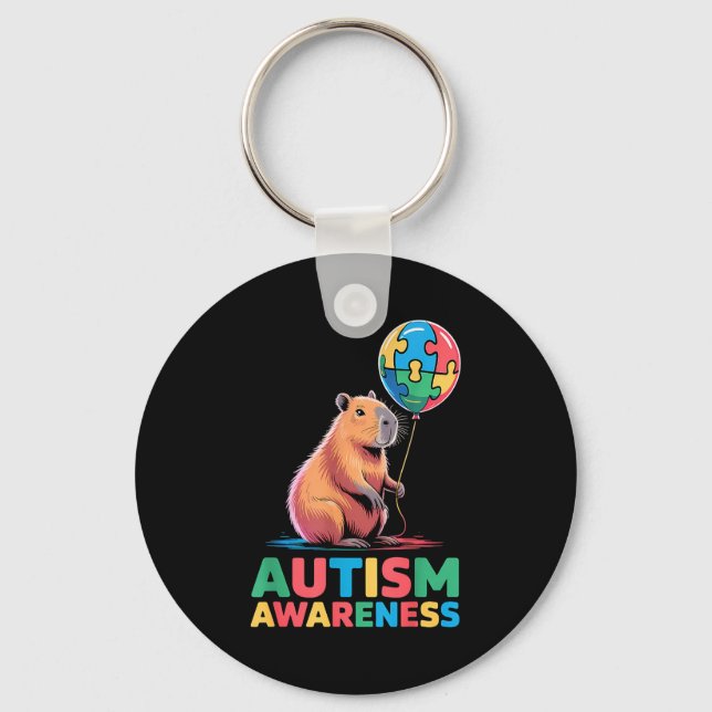 Chaveiro Conscientização sobre autismo  (Frente)