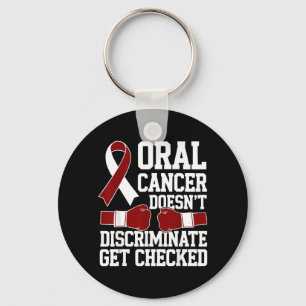 Chaveiro Conscientização sobre Câncer Oral Câncer de Cabeça