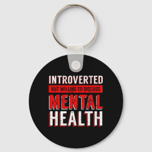 Chaveiro Conscientização sobre Saúde Mental Masculina Depre