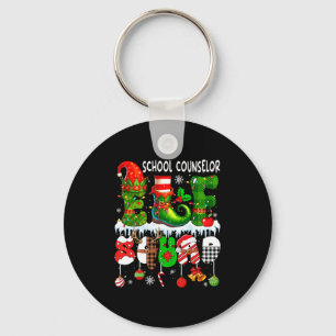 Chaveiro Conselheiro Escolar Esquadrão de Elfo de Natal Cha