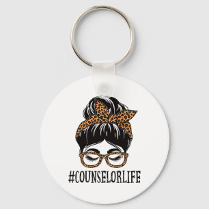 Chaveiro Conselheiro Leopardo Coque Desarrumado Mulheres Ck
