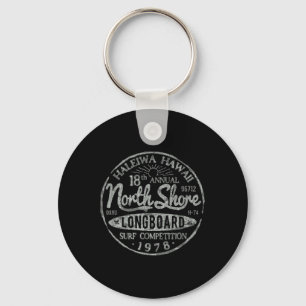 Chaveiro Conselho longo de North Shore Surf Vintage Hawaii