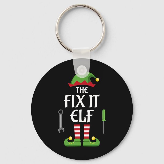 Chaveiro Conserte o Natal do Grupo de Combinação da Família (Frente)