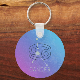 Chaveiro Constelação de Horoscópio com Sinal Zodiac Star ca