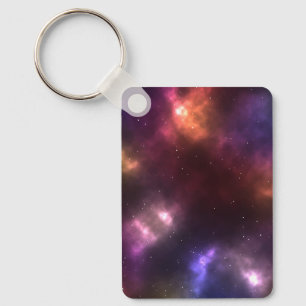Chaveiro Constelações do Espaço Cósmico Abstrato