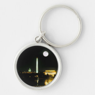 Chaveiro Construção do Capitólio, memorial de Lincoln,