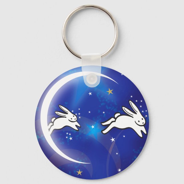 Chaveiro Contagem de Bunnies (Frente)