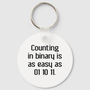 Chaveiro Contagem no binário